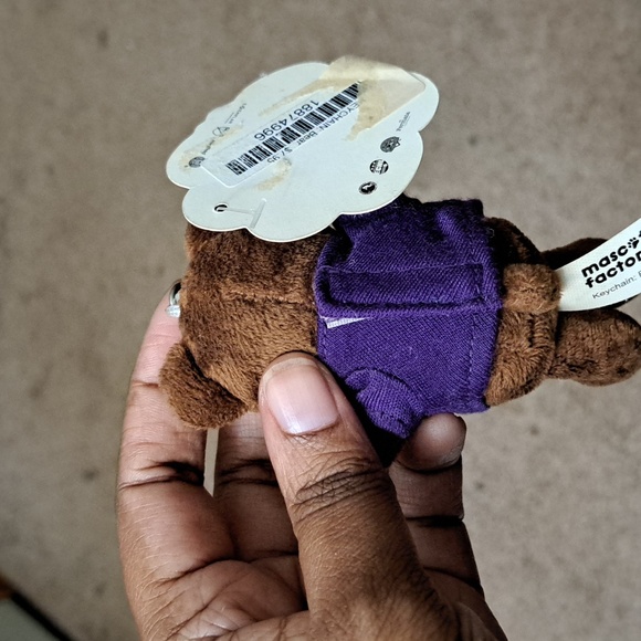 Montgomery Community College MC Bear Keychain NEW Mascot Factory - Picture 4 of 8